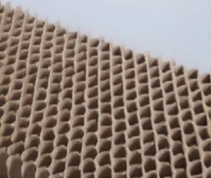 Keranka pintu dengan core honeycomb